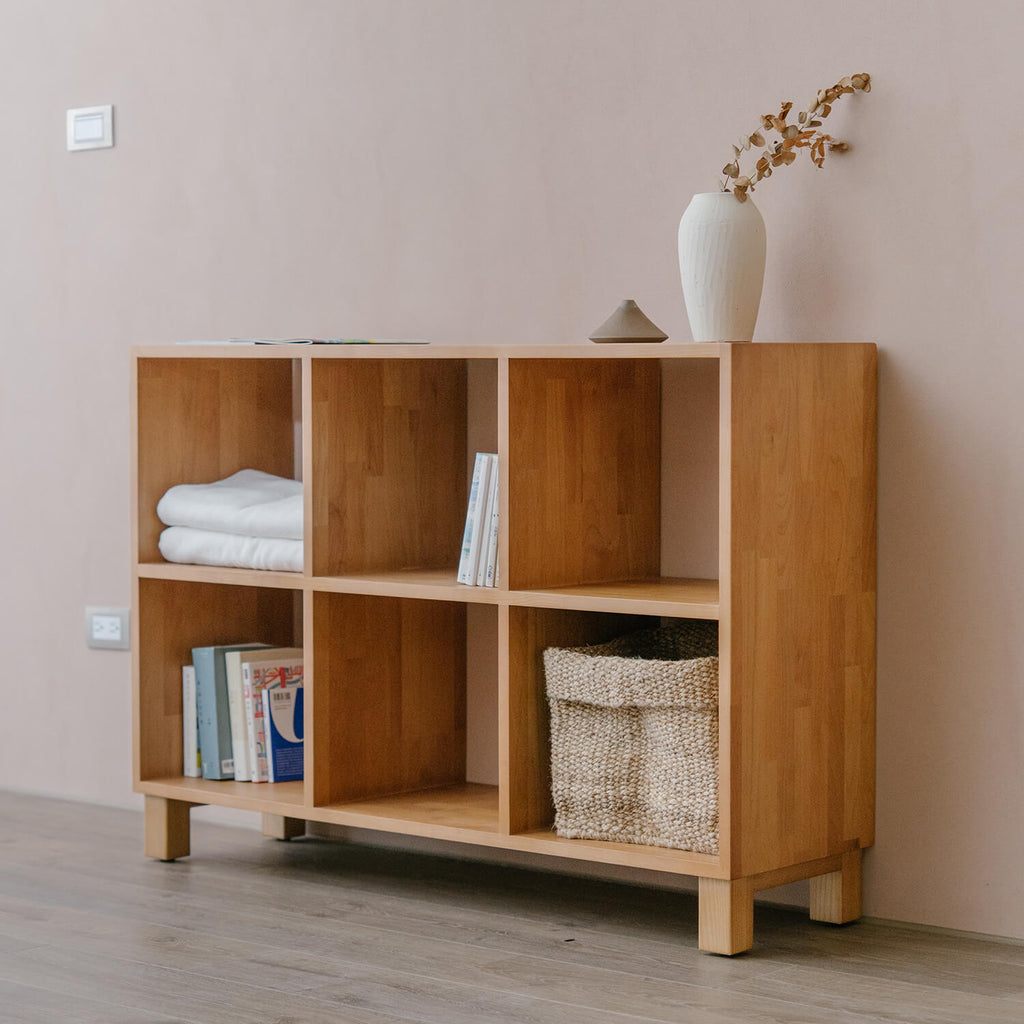 森手木工┃日出六格矮櫃