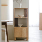 森手木工┃巧弓三層雙門櫃