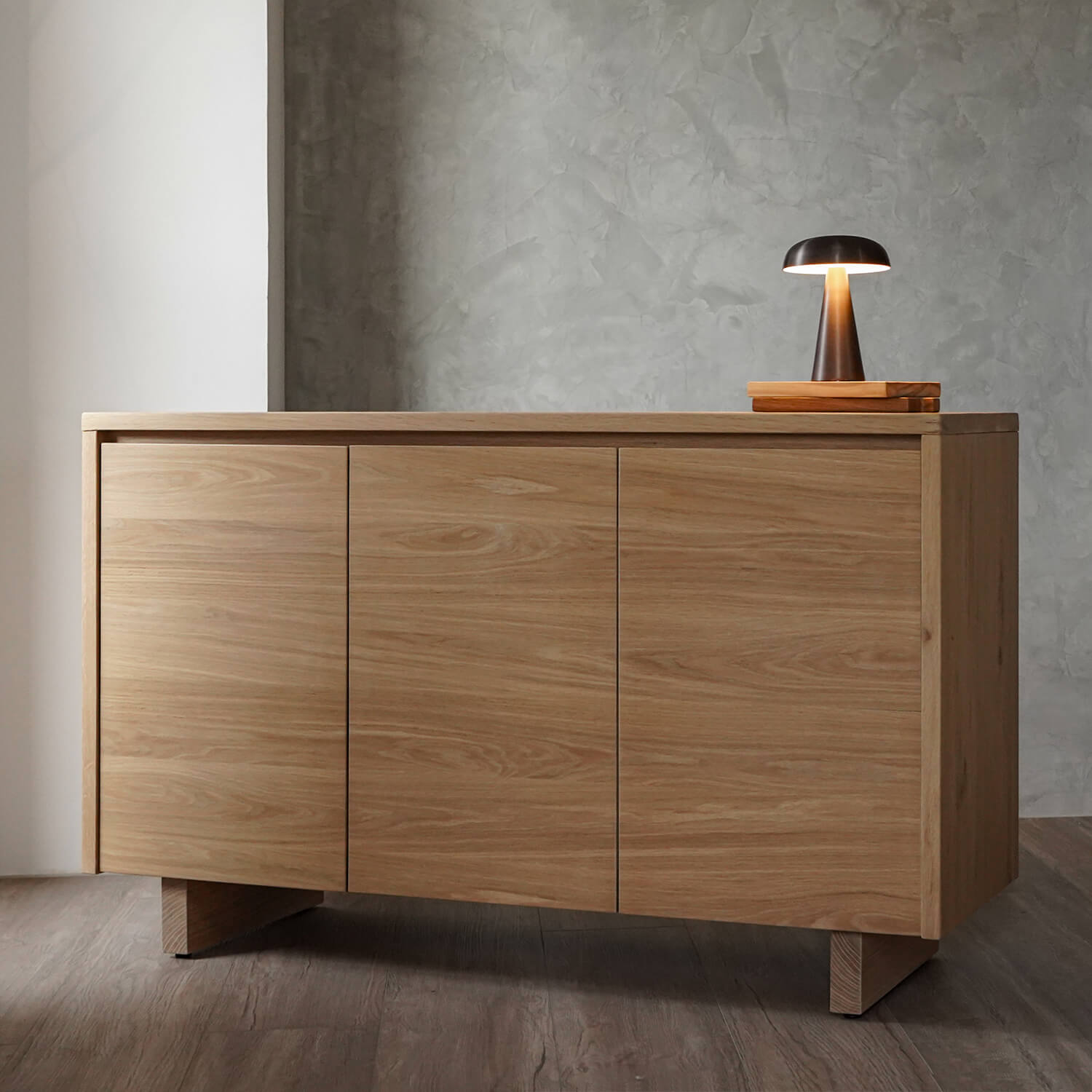 森手木工┃田野三門半高櫃