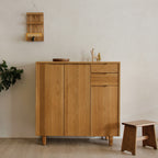 森手木工┃微森林三門鞋櫃