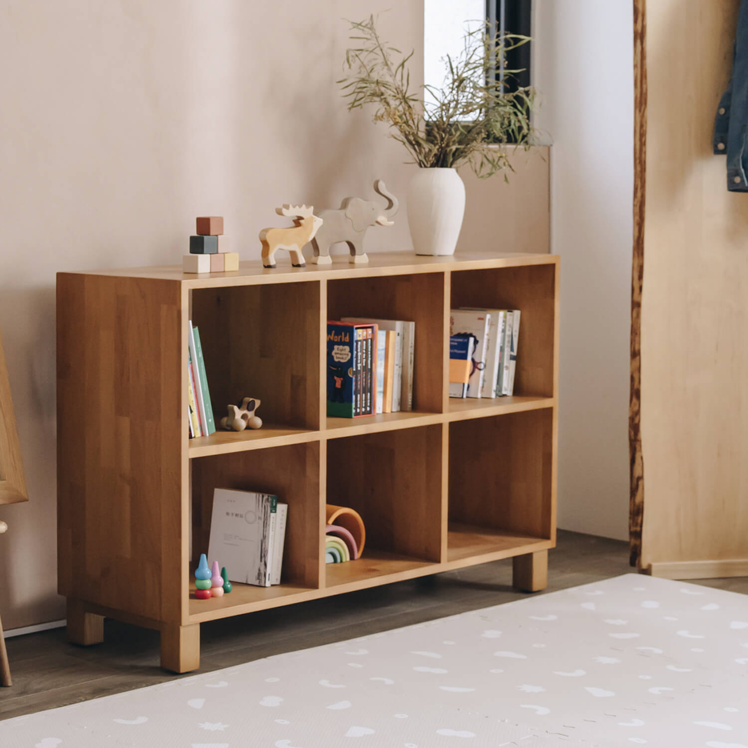 森手木工┃日出六格矮櫃