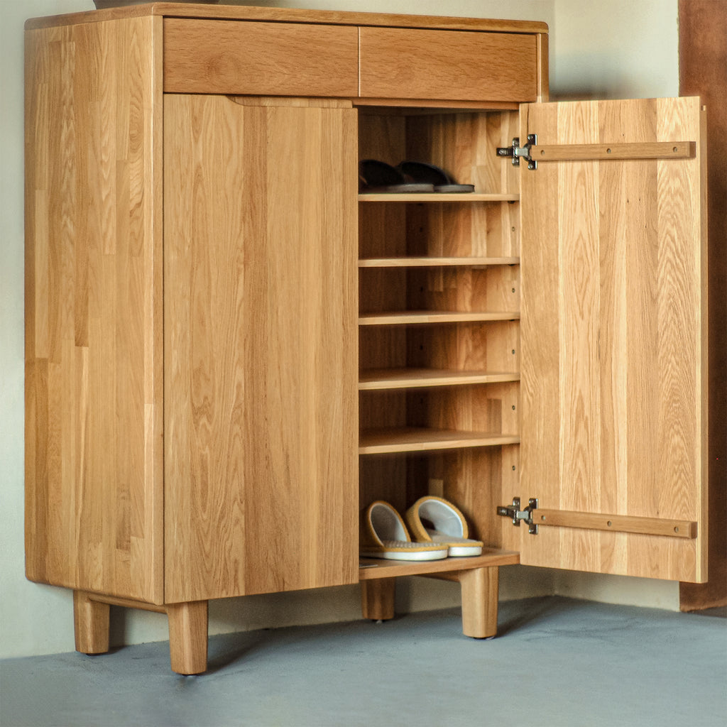 森手木工┃微森林雙門鞋櫃