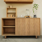 森手木工┃田野滑門半高櫃