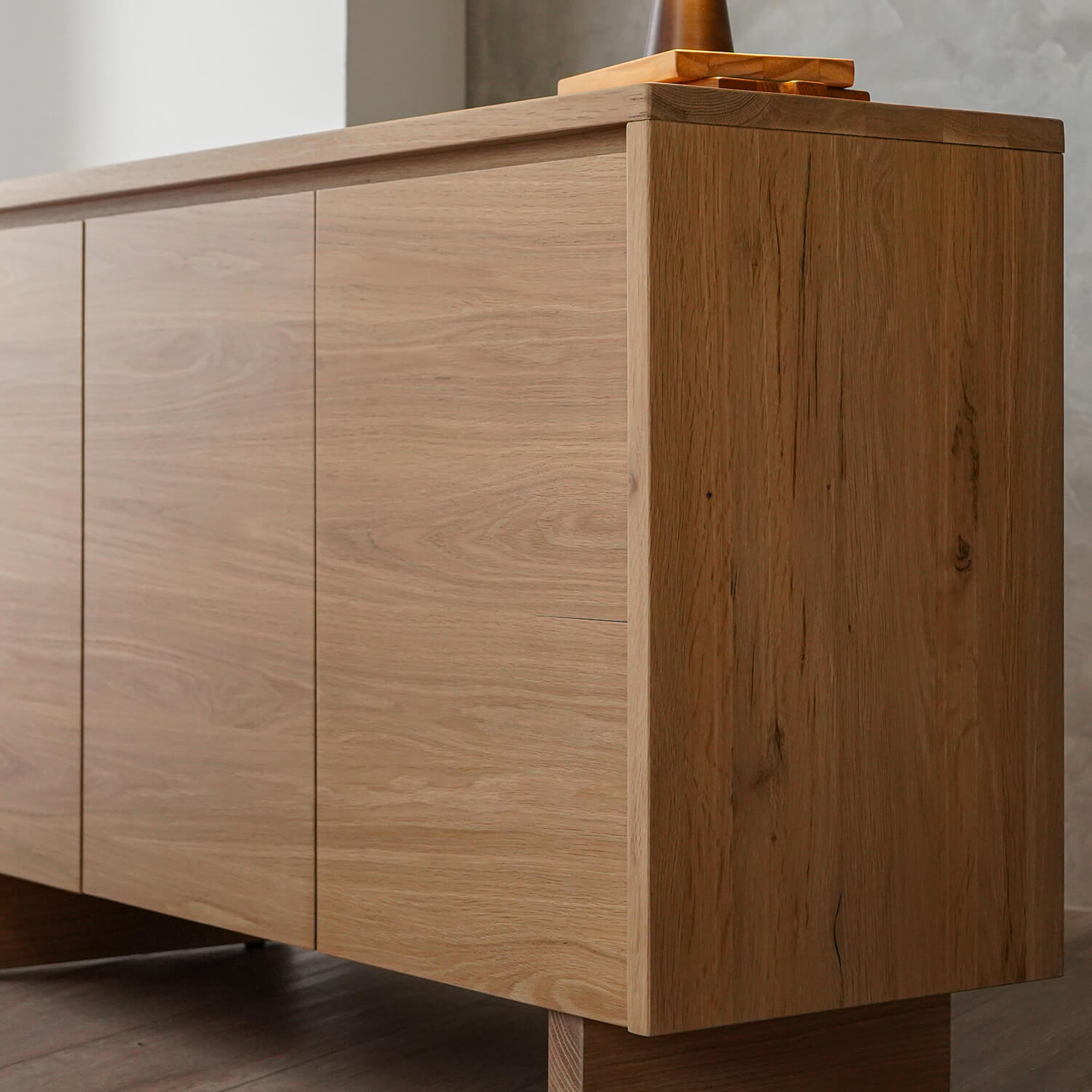 森手木工┃田野三門半高櫃