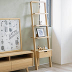 森手木工┃微風四層單抽梯架