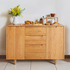 森手木工┃微森林三抽雙門半高櫃