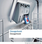BOSCH 4系列 15人份美型玻璃 嵌入式洗碗機 60 cm 白色 SJU4EKW00W