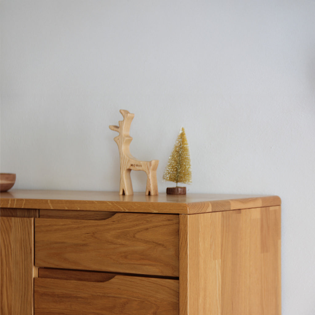 森手木工┃微森林三門鞋櫃