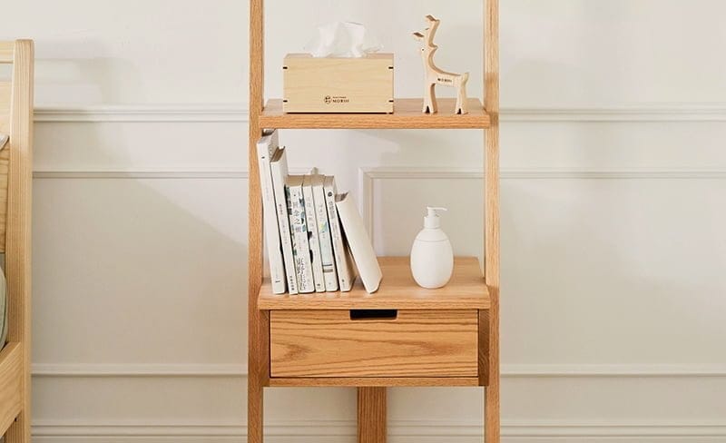 森手木工┃微風四層單抽梯架