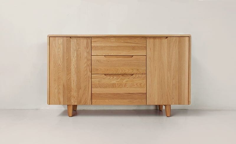 森手木工┃微森林三抽雙門半高櫃