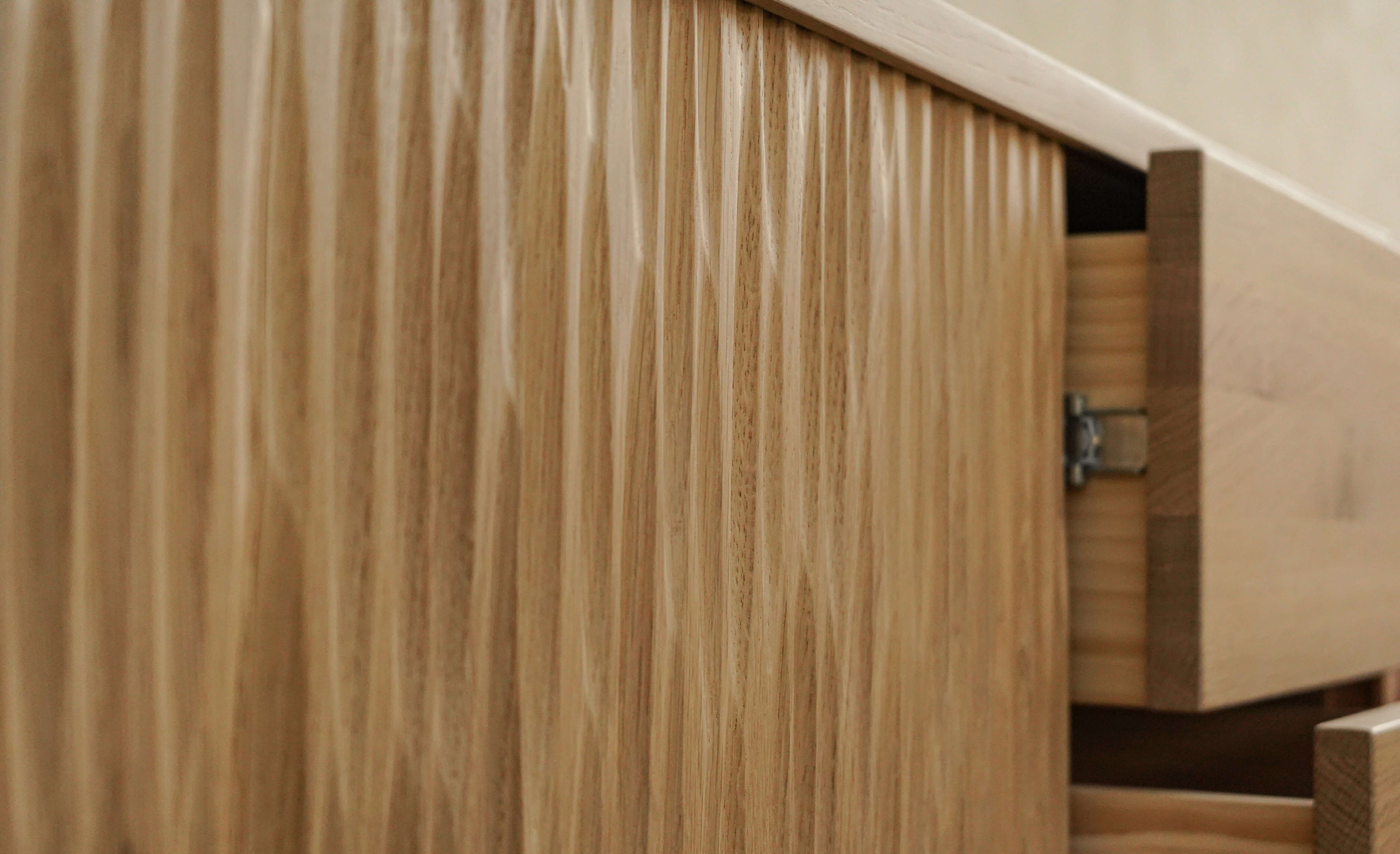 森手木工┃田野滑門半高櫃