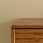 森手木工┃藤編雙門雙抽鞋櫃