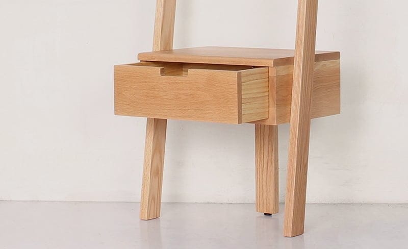 森手木工┃微風四層單抽梯架