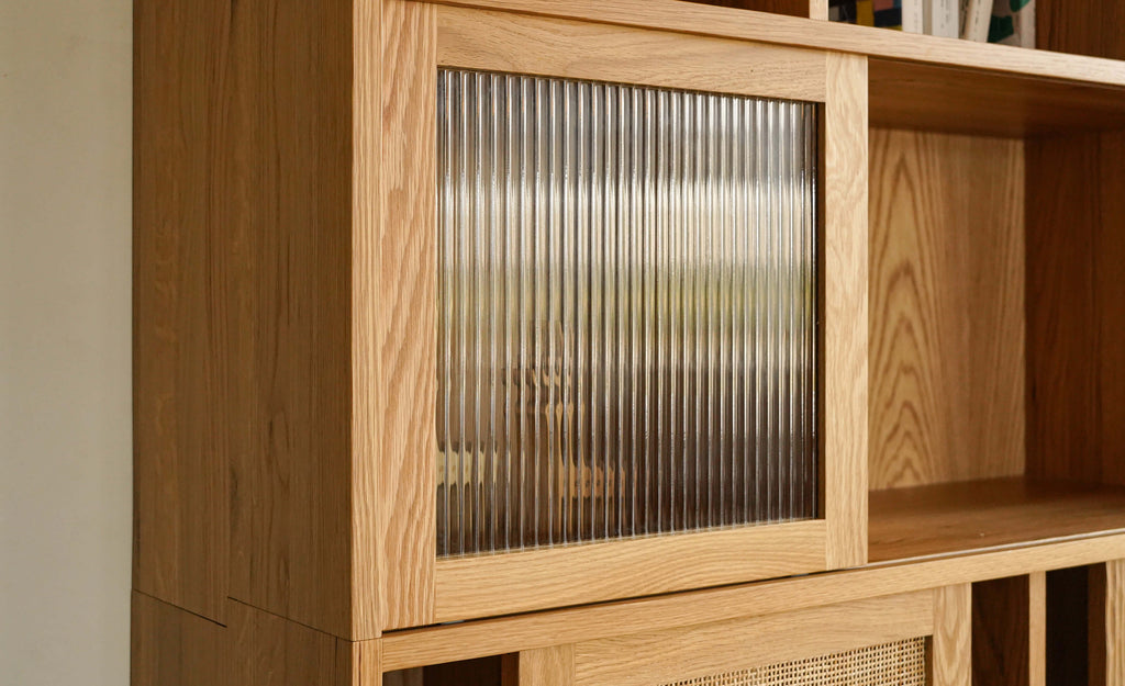 森手木工┃田野滑門高櫃