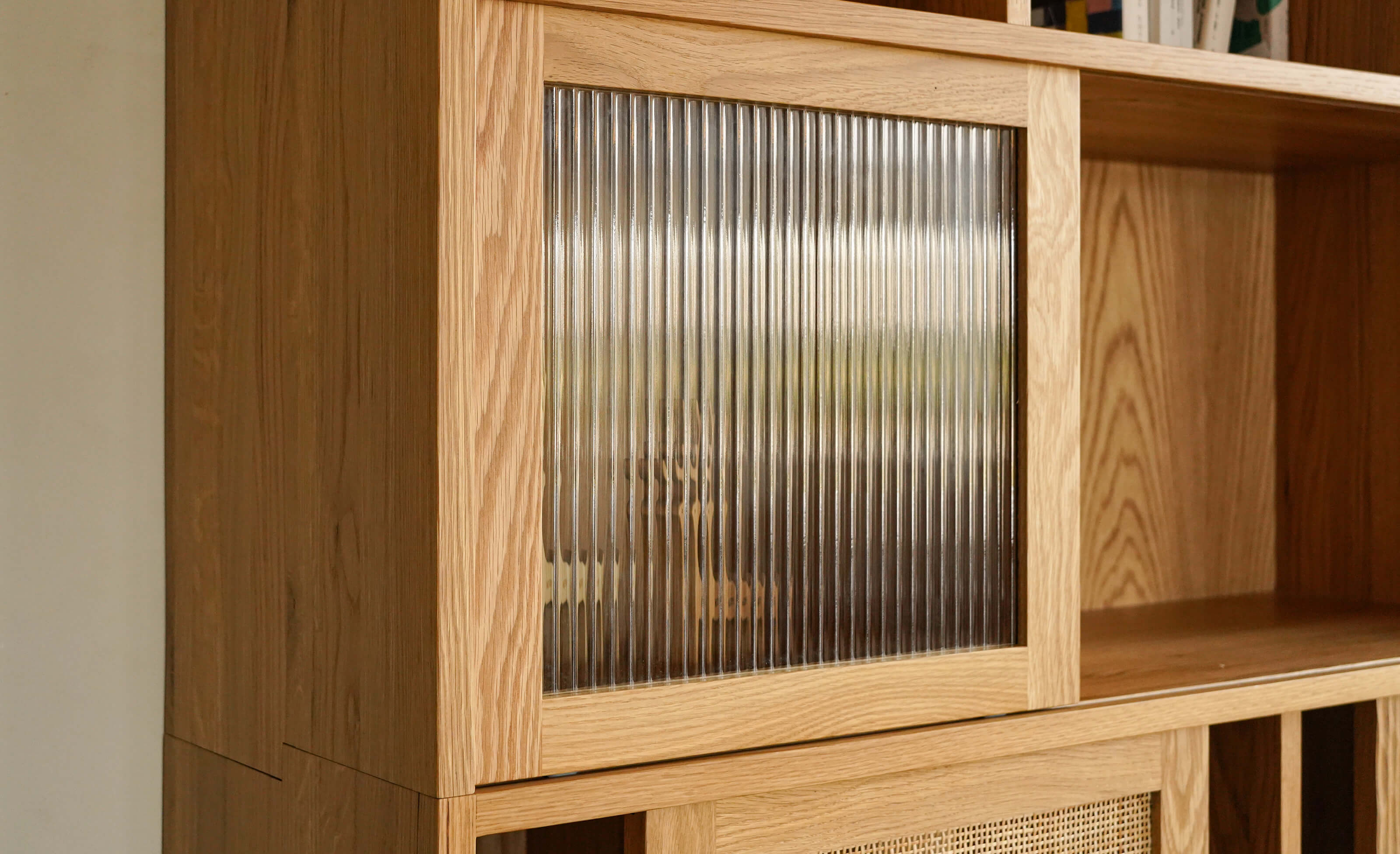 森手木工┃田野滑門高櫃