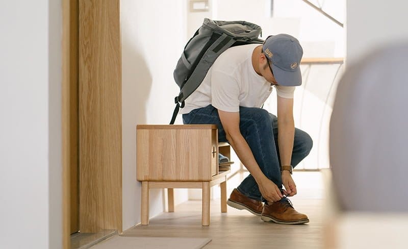 森手木工┃微風穿鞋櫃