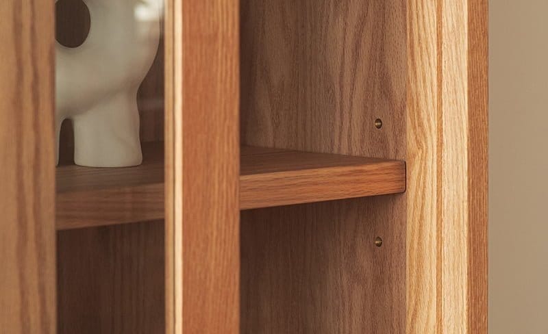 森手木工┃微風滑門玻璃高櫃