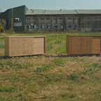 森手木工┃田野滑門半高櫃