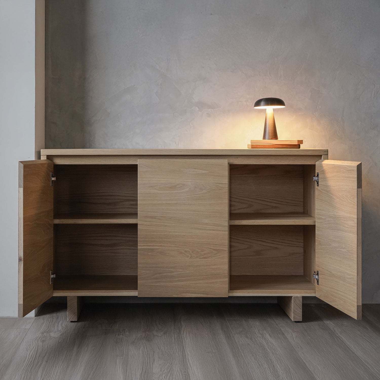 森手木工┃田野三門半高櫃