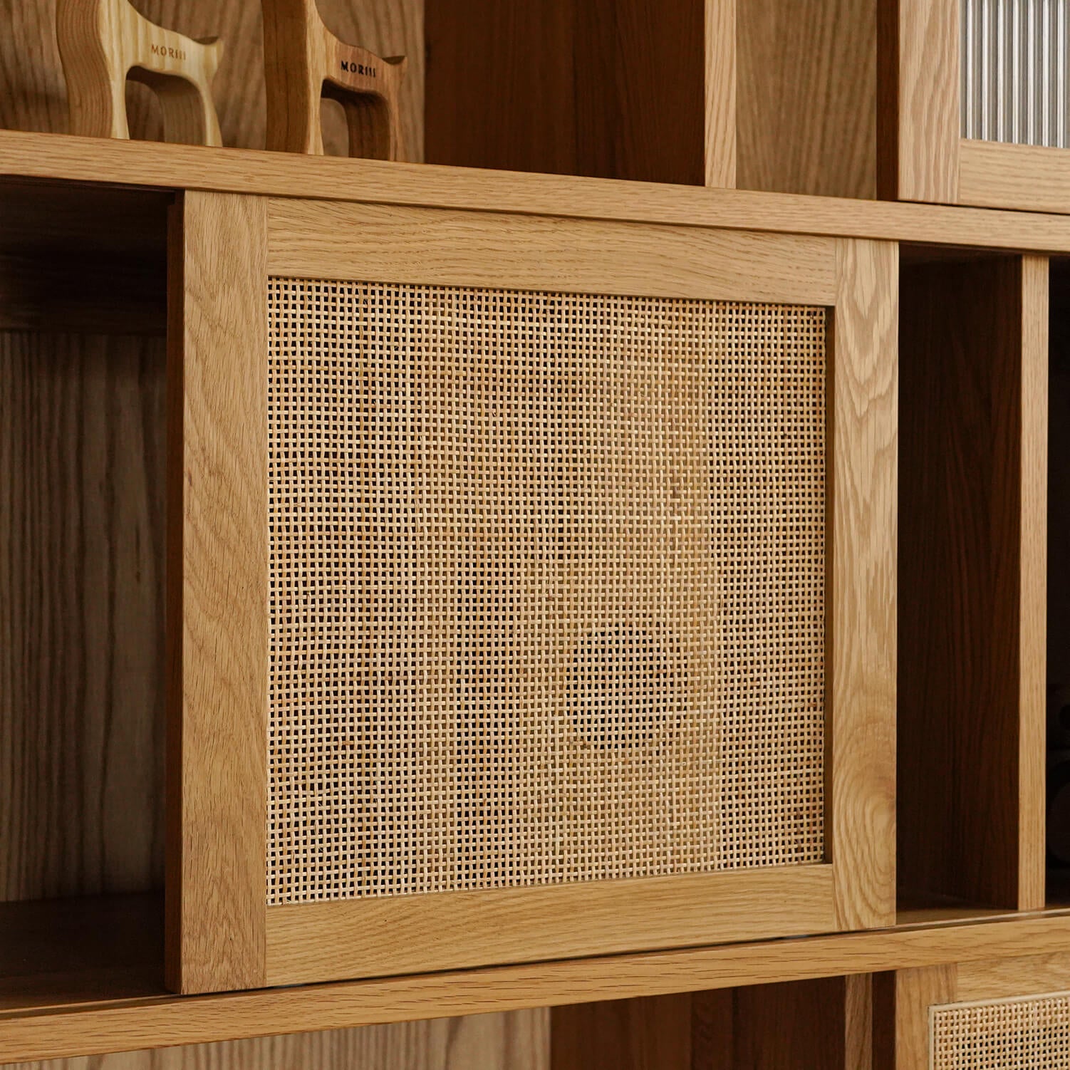 森手木工┃田野滑門高櫃