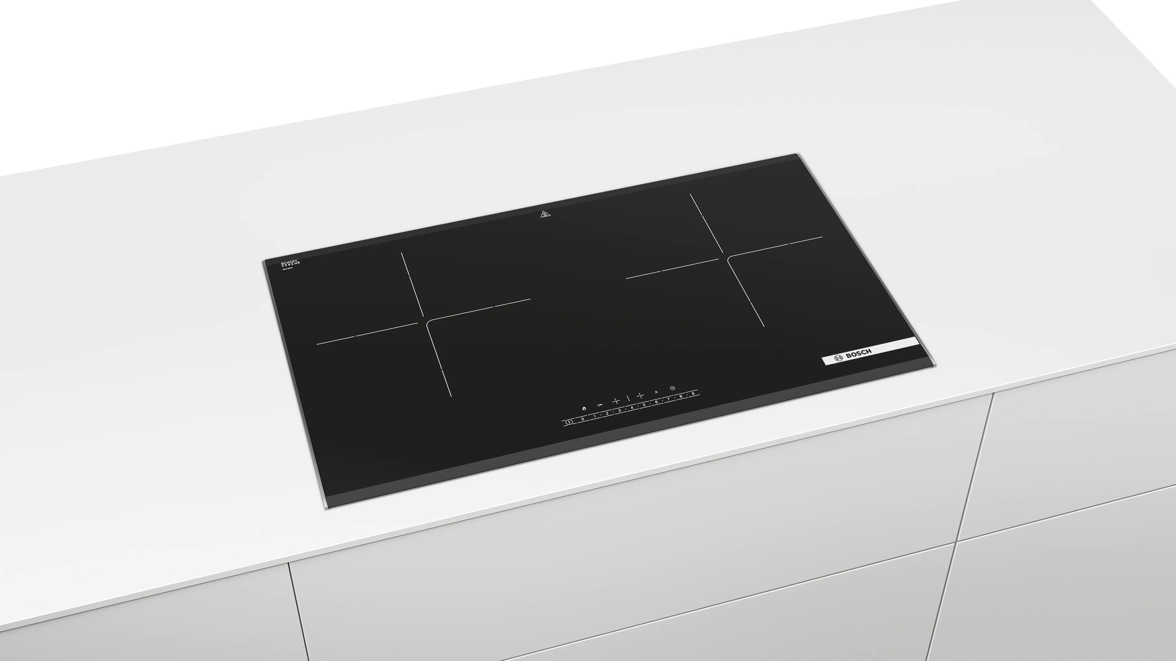 BOSCH博世｜8系列 嵌入式雙口IH智慧感應爐 17段式火力調整 PPI82560TW