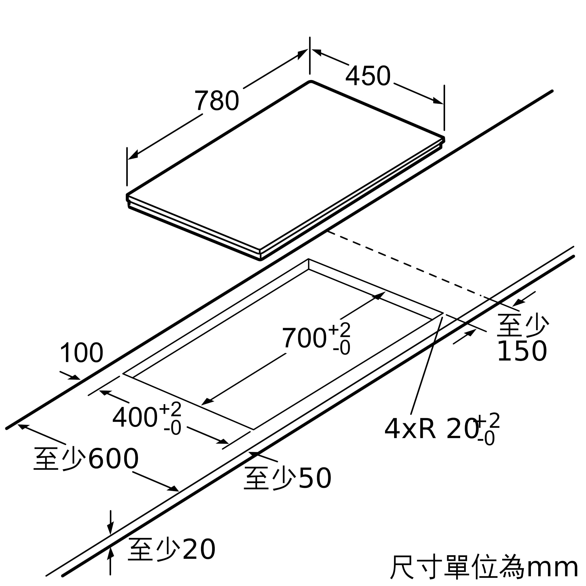 BOSCH博世｜8系列 嵌入式雙口IH智慧感應爐 17段式火力調整 PPI82560TW