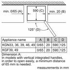 BOSCH博世｜KGN36SB30D 獨立式上冷藏下冷凍玻璃門冰箱