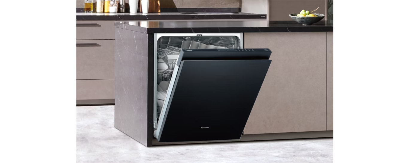 Panasonic | 嵌入式自動洗碗機 NP-2KTBGR1TW 尊絕黑、翡翠白